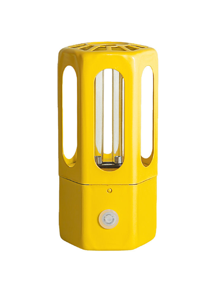 Портативная бактерицидная ультрафиолетовая лампа 3.8W, желтого цвета - купить оптом и в розницу.