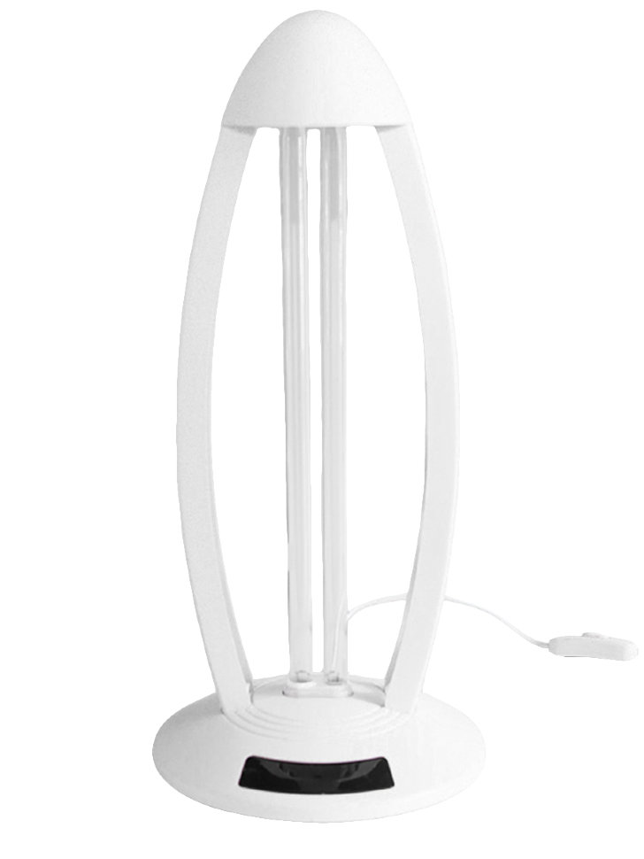 Бактерицидная ультрафиолетовая лампа - облучатель UVTEK-T01 с озоном, белый - купить оптом и в розницу.