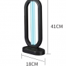 Бактерицидная ультрафиолетовая лампа - облучатель, UVTEK-T03, черная - купить оптом и в розницу.