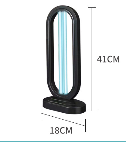 Бактерицидная ультрафиолетовая лампа - облучатель, UVTEK-T03, черная - купить оптом и в розницу.