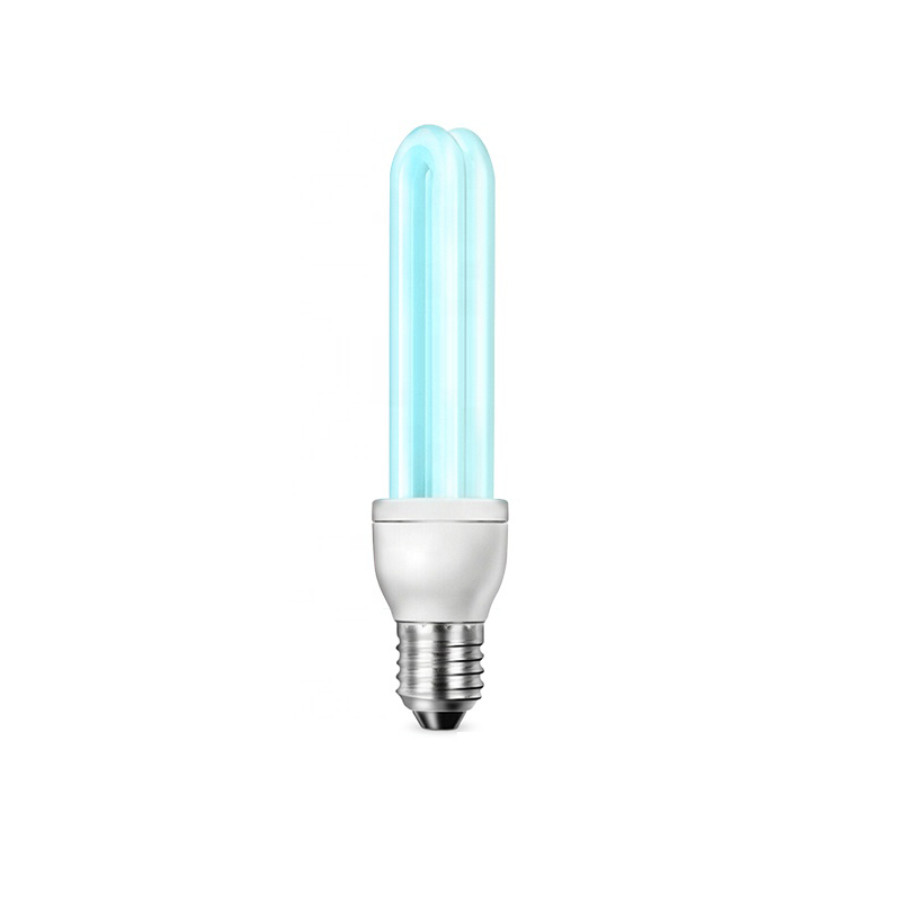 Кварцевая бактерицидная ультрафиолетовая лампочка E27 - 25W - купить оптом и в розницу.